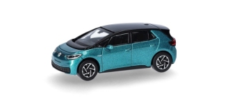 Herpa 431101-002 - H0 - VW ID. 3 - metallci makena-türkis